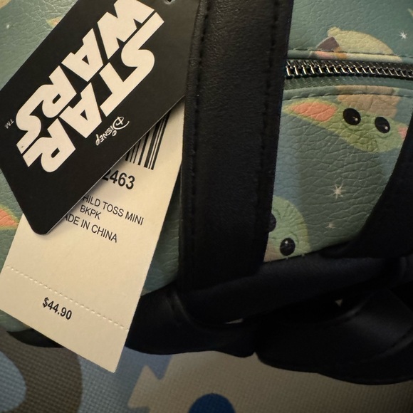 Starwars Grogu backpack brand new with tags - Picture 3 of 3